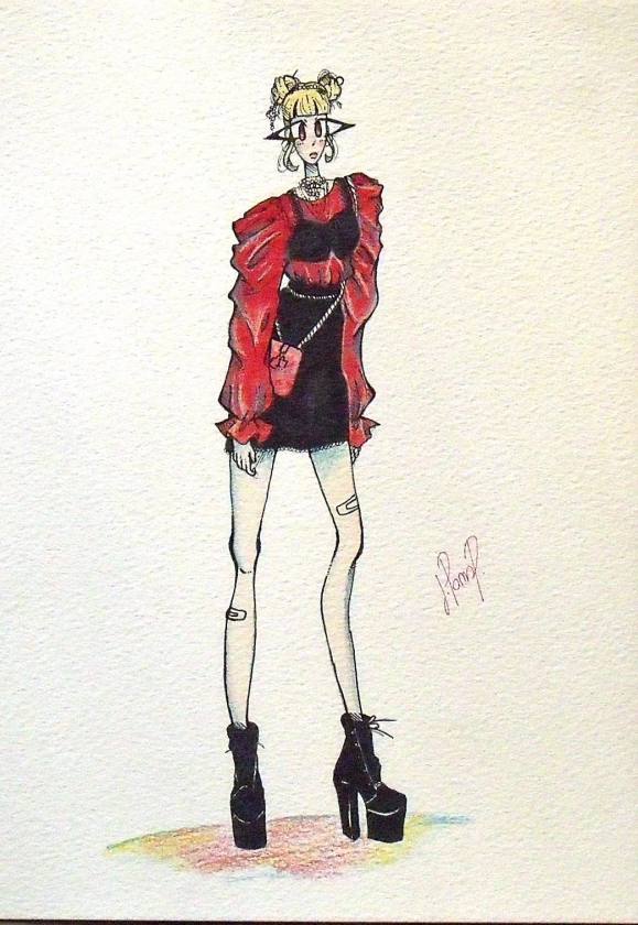 Julia Pons Pallas. Watercolor on paper 