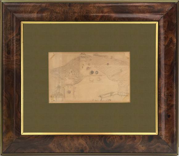 Joaquim Mir Trinxet: two untitled drawings