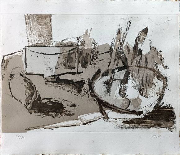 Miguel Rasero: Untitled engraving 28/50