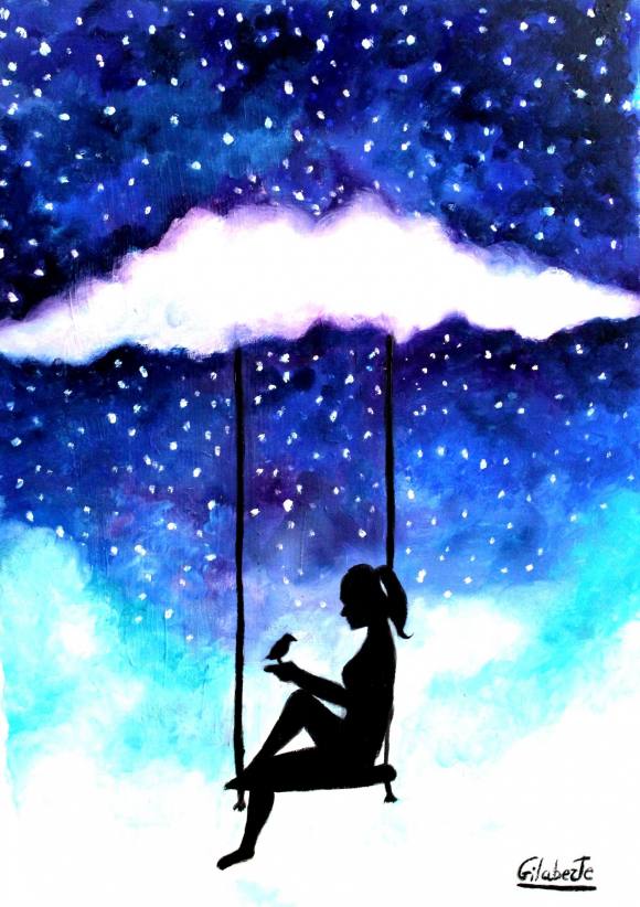 The swing by Mercedes Gilaberte