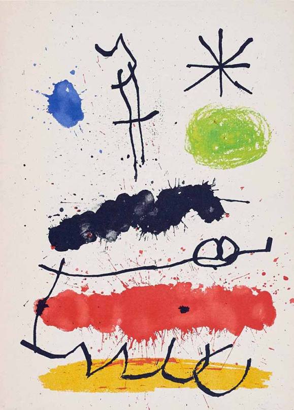 Joan Miró: Unpublished work recent 1964