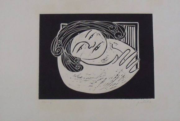 Natalia Blasco. Engraving 