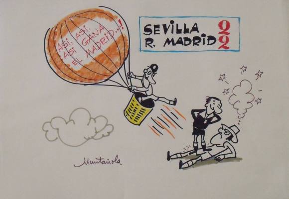 Joaquim Muntañola. Marker drawing 