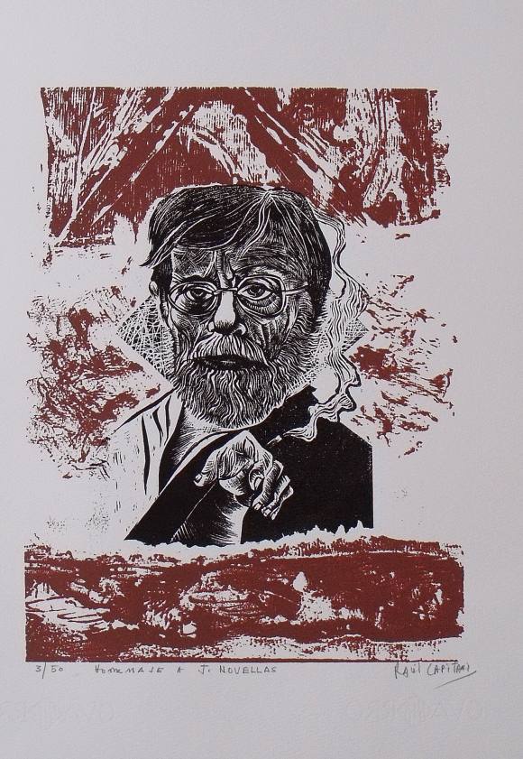 Raul Capitani. Screenprint 