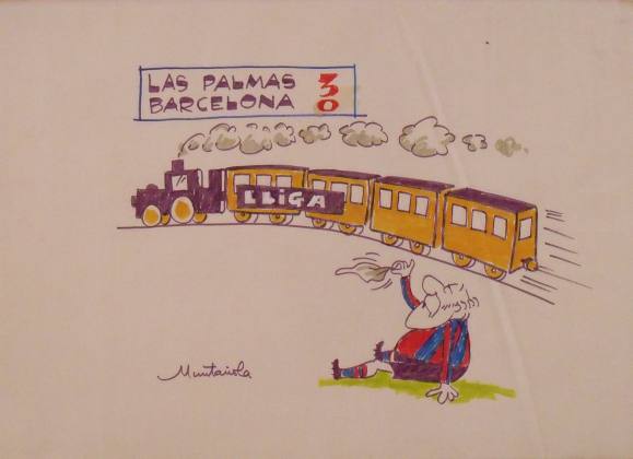 Joaquim Muntañola. Marker drawing 