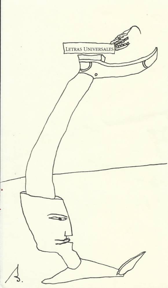Antonio Beneyto. Ink drawing on paper. Surrealism. 