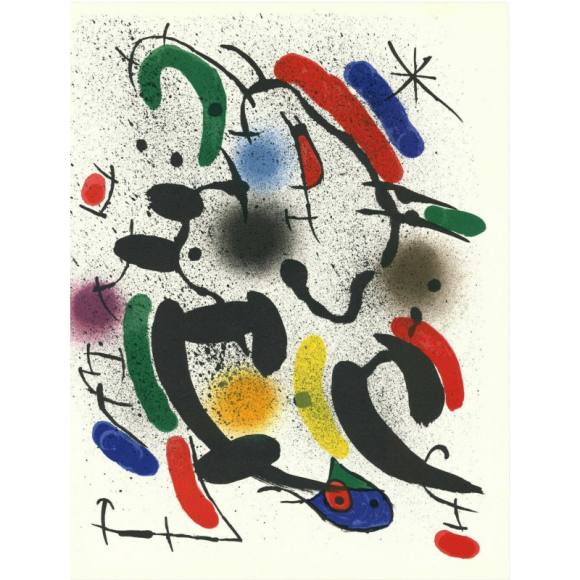 Joan Miró. Original lithograph VI