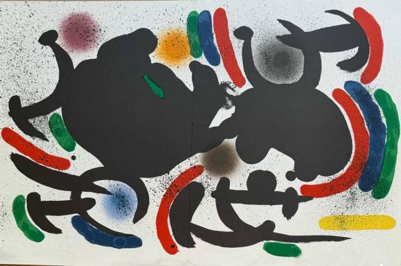 Joan Miró. Original lithograph VII