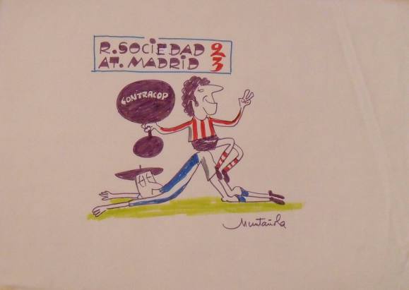 Joaquim Muntañola. Marker drawing 