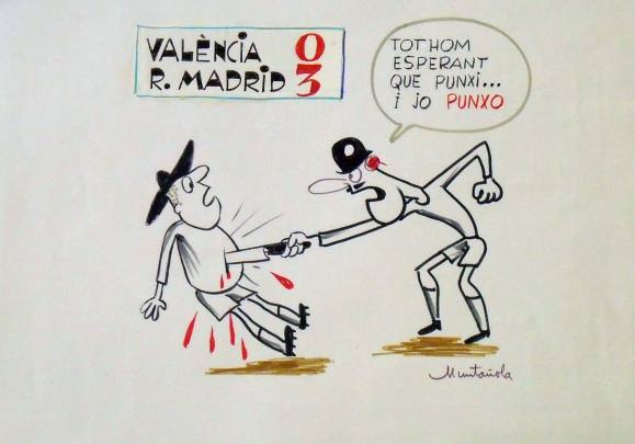 Joaquim Muntañola. Marker drawing 