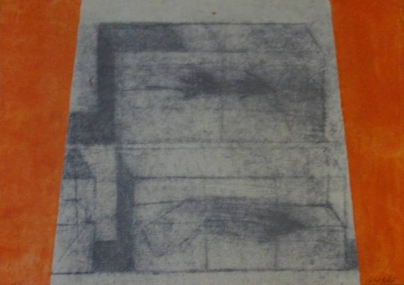 Lluís Lleó. Lithograph 