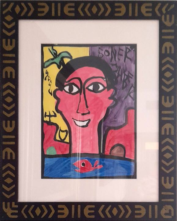 Jaber Al Mahjoub drawing