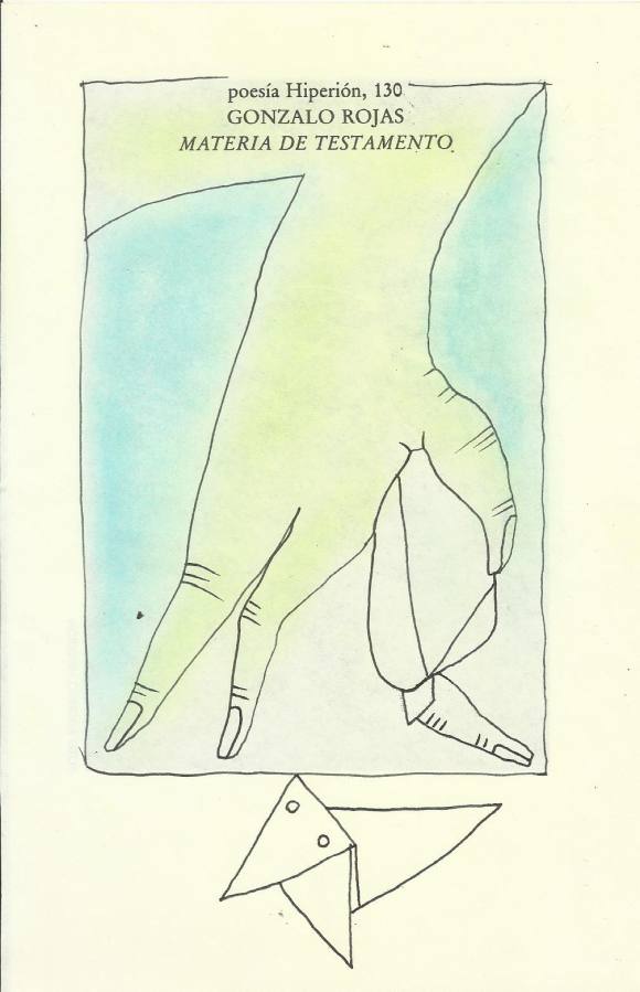 Antonio Beneyto. Ink and colored drawing on paper. Surrealism. Unsigned. 20 x 13 cm.