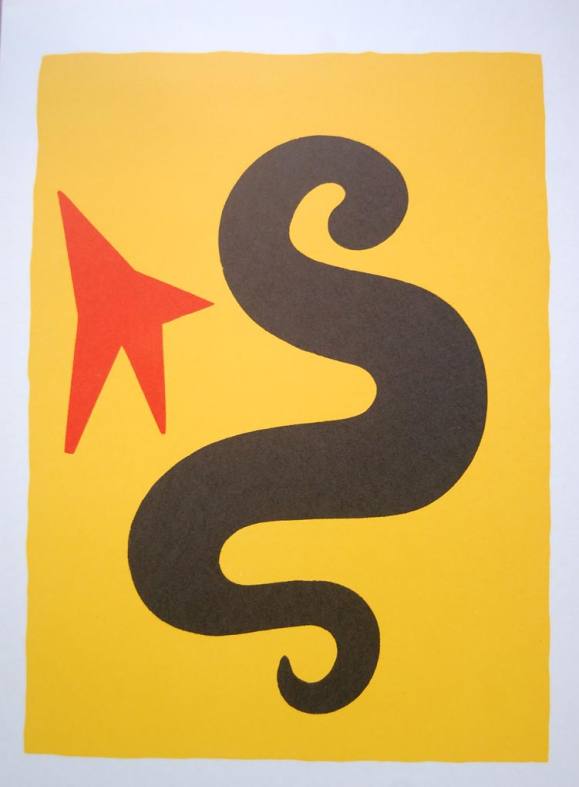 Alexander Calder - Original lithograph DLM 1971