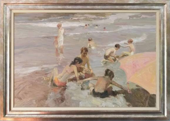Luis Giner Bueno: oil without title